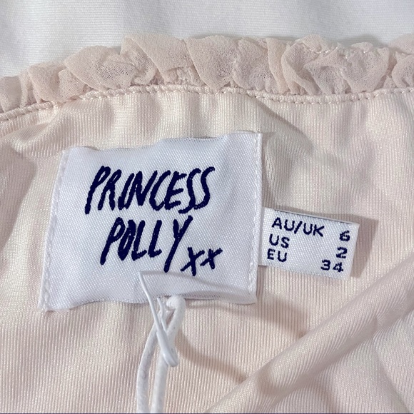 Cynthia Top Beige SO CUTE size 2 (never worn) - Picture 6 of 6